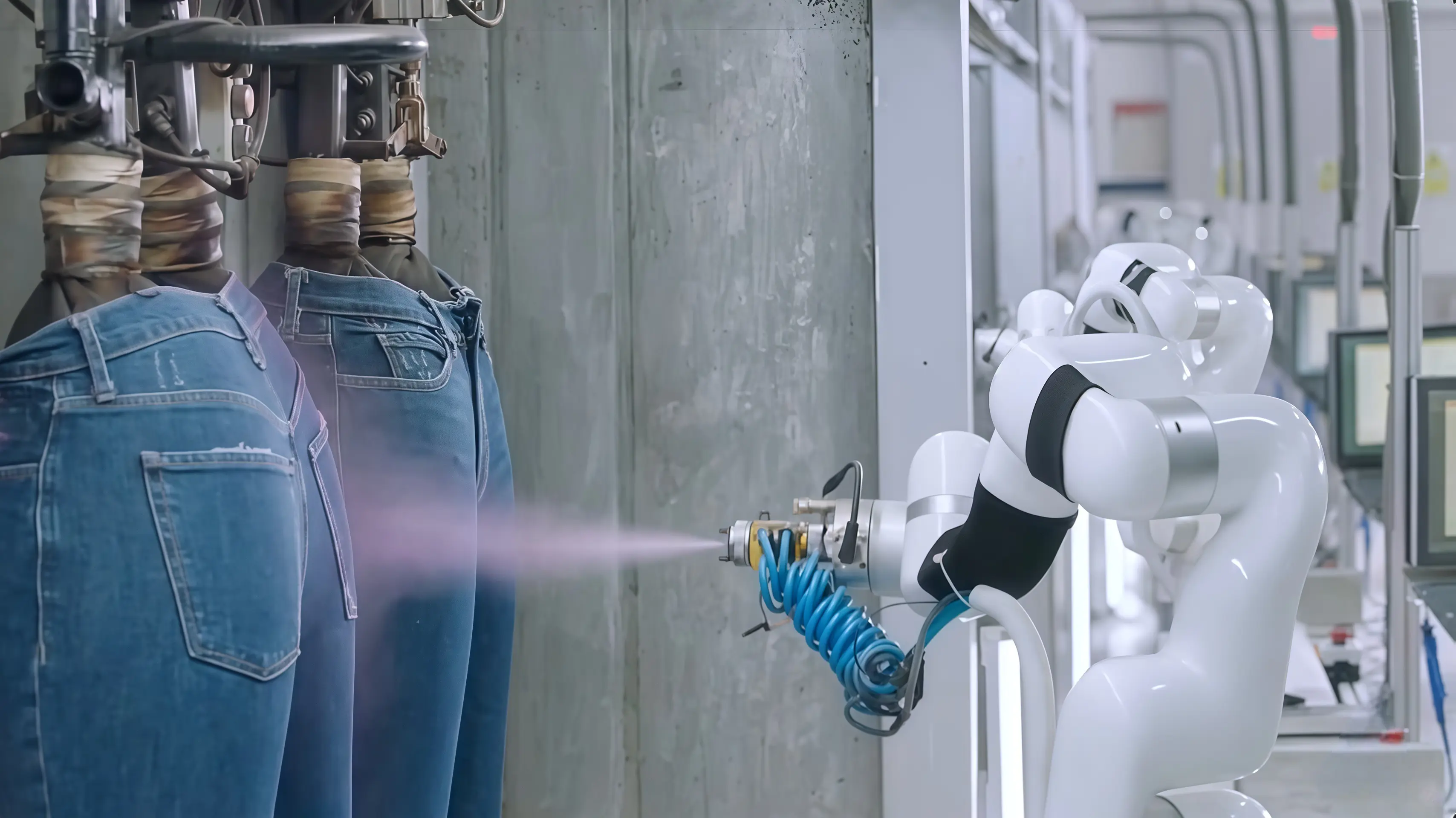 Automated Denim Spraying